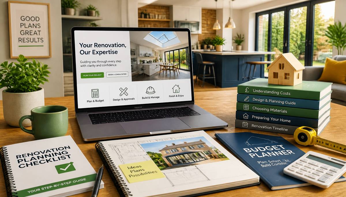 Why the Best Renovation Websites Guide Visitors Instead of Simply Showing Off Projects