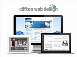 https://www.cliftonwebdesign.co.uk/ website