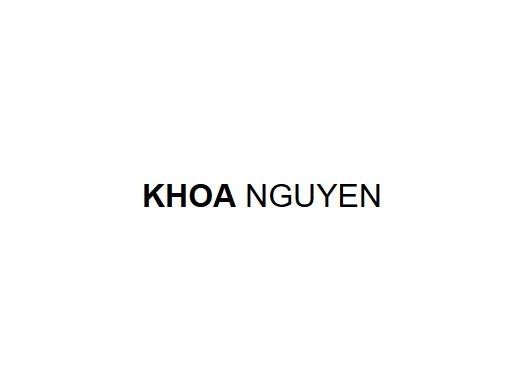 https://www.khoa-nguyen.de/ website